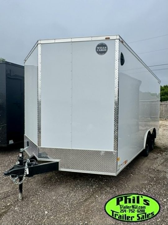 New 2026 Wells Cargo 8.5X16 ENCLOSED TRAILER DELUX PACKAGE Cargo / Enclosed Trailer