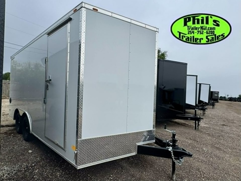 New 2026 Wells Cargo 8.5X16 ENCLOSED TRAILER DELUX PACKAGE Cargo / Enclosed Trailer