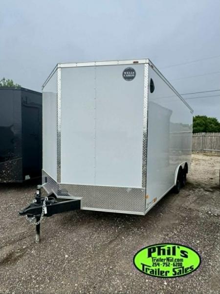 New 2026 Wells Cargo 8.5X16 ENCLOSED TRAILER DELUX PACKAGE Cargo / Enclosed Trailer
