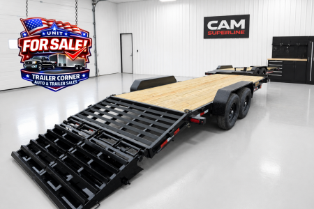 New 2026 Cam Superline 7X22 19+3 15.4 - MEGA RAMPS Equipment Trailer