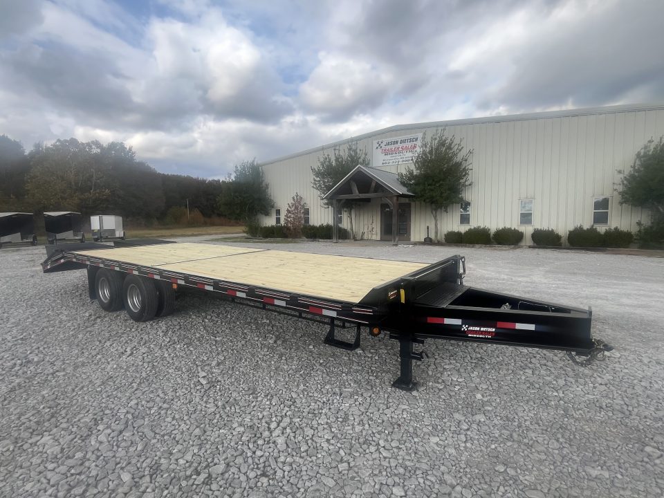 New 2026 Triple R 102X27 PINTLE DECKOVER 20K EQUIPMENT TRAILER