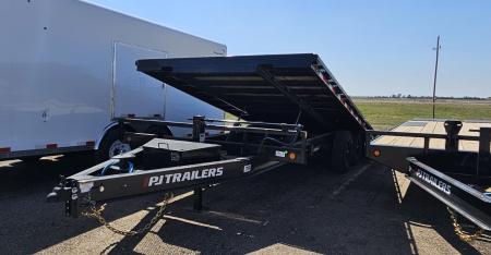 New 2026 PJ Trailers 102" x 22' Deckover Tilt Trailer