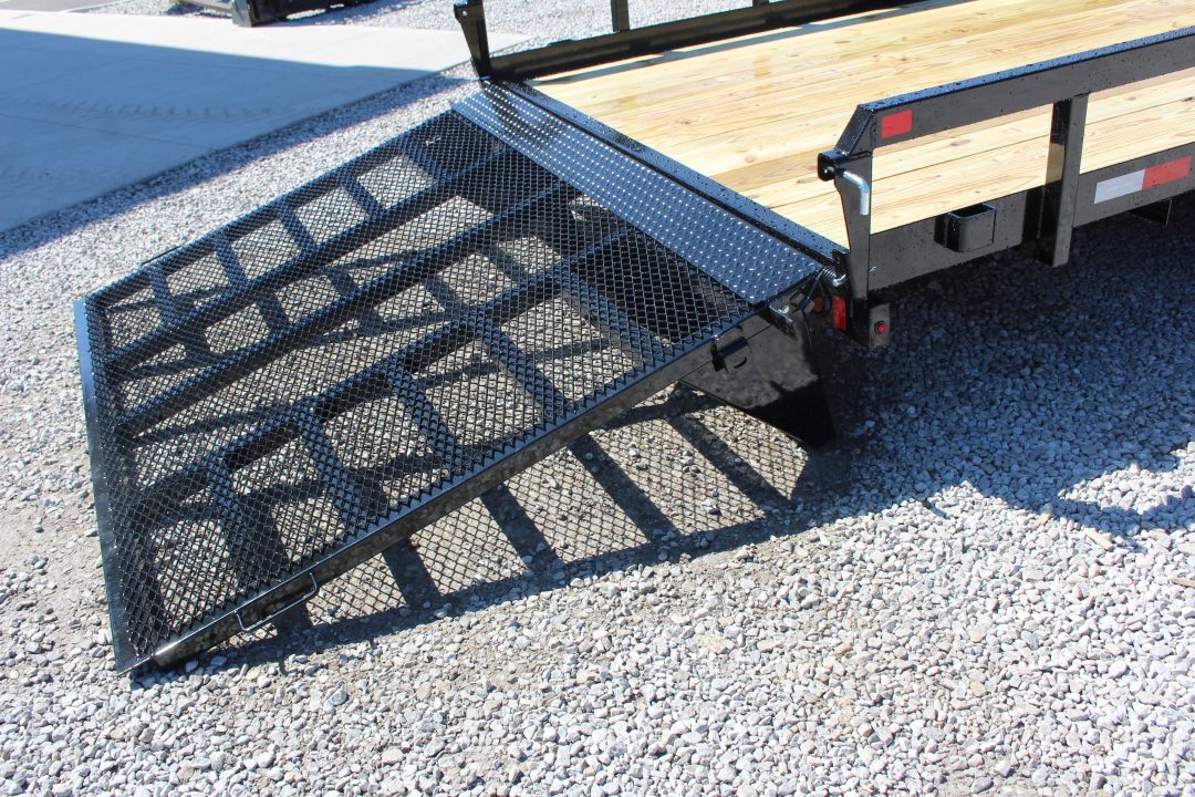 New 2026 Sure-Trac 7' x 18' Tandem Axle Tube Top Landscape Utility Trailer - 9900# GVW
