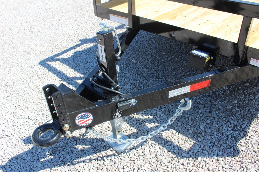 New 2026 Sure-Trac 7' x 18' Tandem Axle Tube Top Landscape Utility Trailer - 9900# GVW