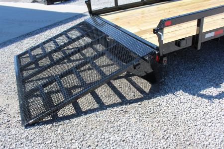 New 2026 Sure-Trac 7' x 18' Tandem Axle Tube Top Landscape Utility Trailer - 9900# GVW