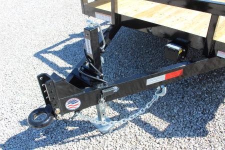 New 2026 Sure-Trac 7' x 18' Tandem Axle Tube Top Landscape Utility Trailer - 9900# GVW