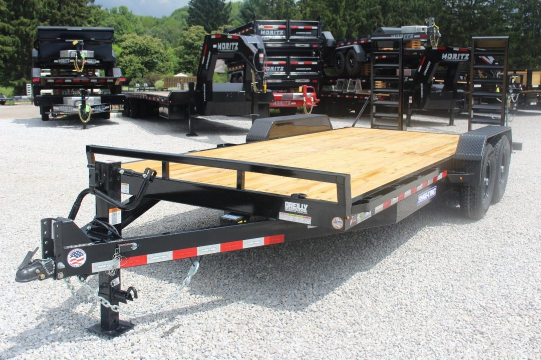 New 2026 Sure-Trac 82" x 18' Equipment Trailer - 14,000# GVW