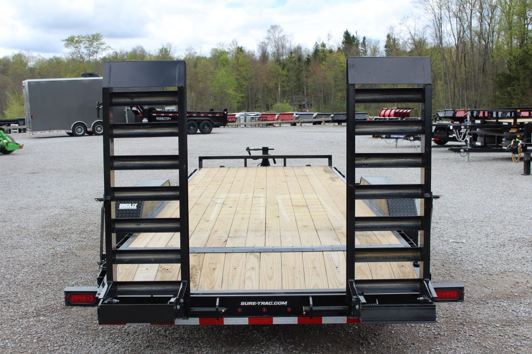 New 2026 Sure-Trac 82" x 20' Equipment Trailer - 14,000# GVW