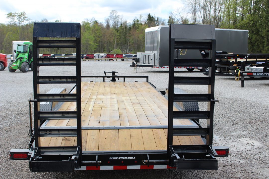 New 2026 Sure-Trac 82" x 20' Equipment Trailer - 14,000# GVW