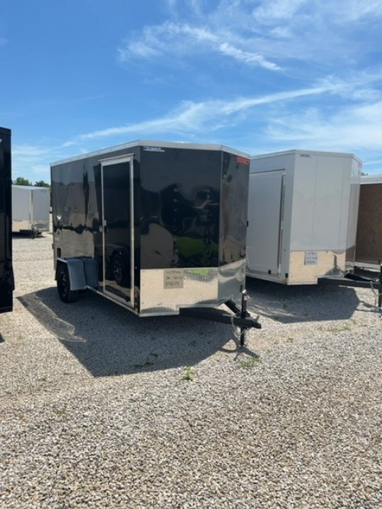 New 2026 Impact Trailers 6 x 12 Quake Flat Top V-Nose 3K