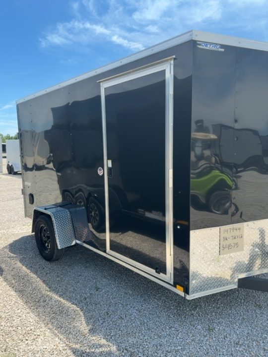 New 2026 Impact Trailers 6 x 12 Quake Flat Top V-Nose 3K