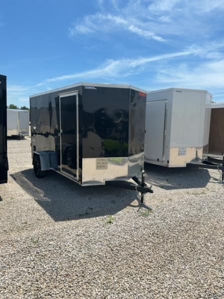 New 2026 Impact Trailers 6 x 12 Quake Flat Top V-Nose 3K