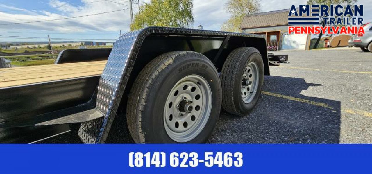 New Quality Trailers Pro Grade Wood Deck Car Hauler - 8500 GVWR - 18'