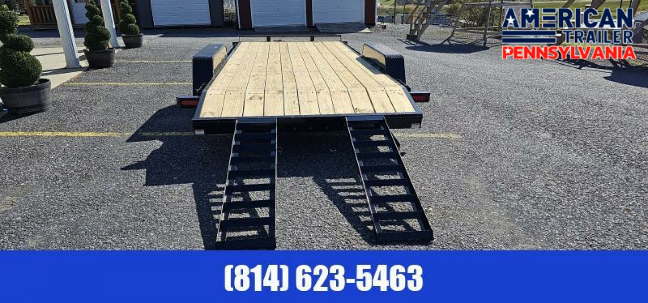 New Quality Trailers Pro Grade Wood Deck Car Hauler - 8500 GVWR - 18'
