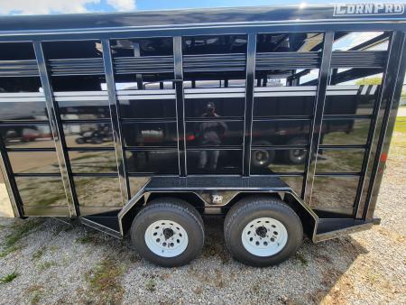 New 2026 CornPro 6x16 Livestock Trailer SB-16S