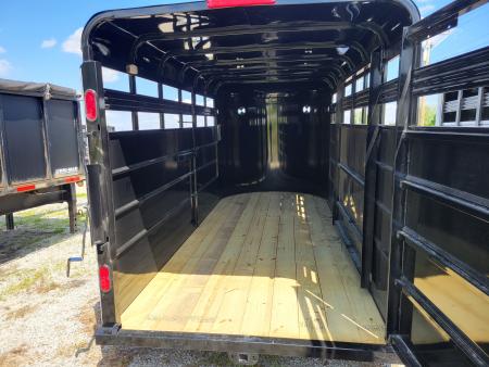 New 2026 CornPro 6x16 Livestock Trailer SB-16S