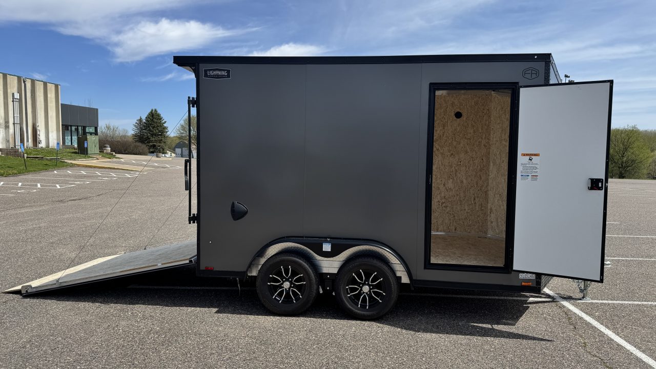 8×12 Enclosed Cargo Trailer photo 2