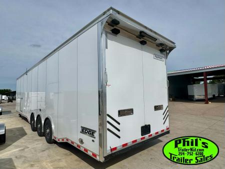 New 2026 Haulmark 8.5X44 GOOSENECK BATHROOM PACKAGE 2 ELECTRIC AWNINGS & AIRLINES! Car / Racing Trailer