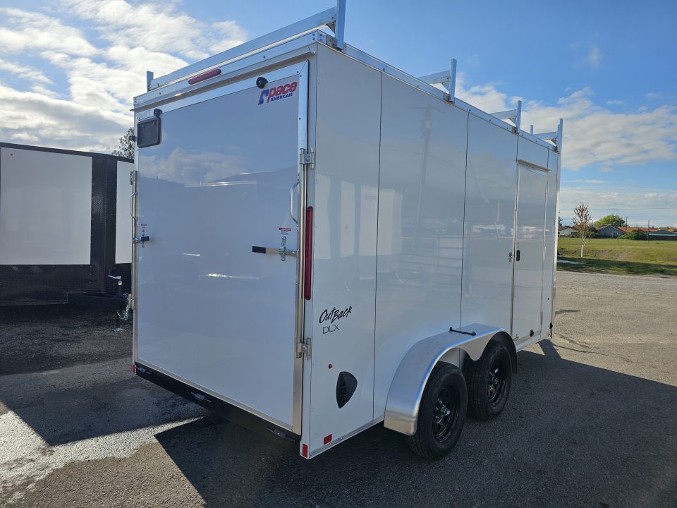 New 2026 Pace Outback DLX 7x14 7k Cargo Trailer