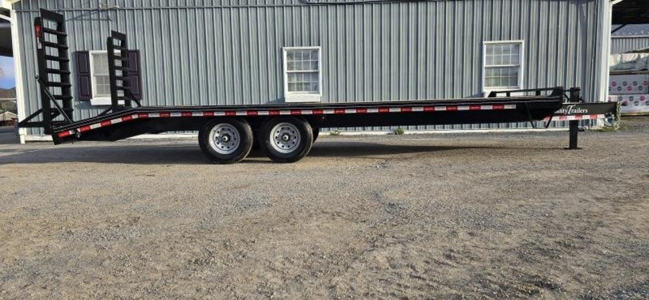 New Quality Trailers Pro Deckover / 16k GVWR / 23' / Pop Up Dove Tail