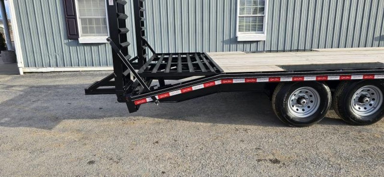 New Quality Trailers Pro Deckover / 16k GVWR / 23' / Pop Up Dove Tail