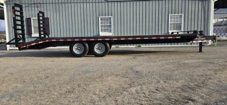 New Quality Trailers Pro Deckover / 16k GVWR / 23' / Pop Up Dove Tail