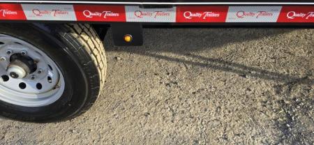 New Quality Trailers Pro Deckover / 16k GVWR / 23' / Pop Up Dove Tail
