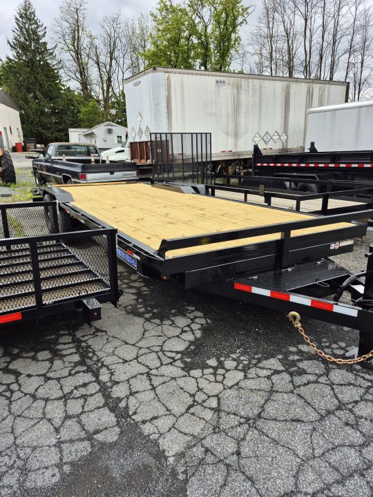 2026 9×24 Equipment Flatbed Trailer photo 3