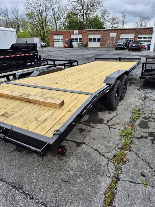 2026 9×24 Equipment Flatbed Trailer photo 5