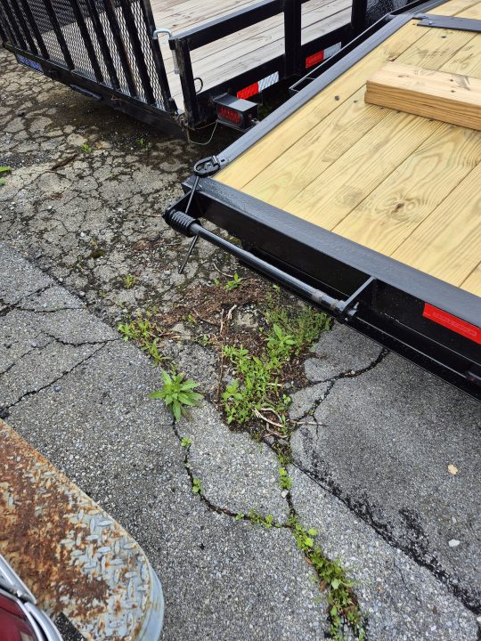 2026 9×24 Equipment Flatbed Trailer photo 8