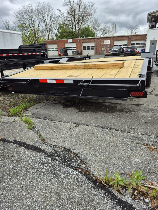 2026 9×24 Equipment Flatbed Trailer photo 9