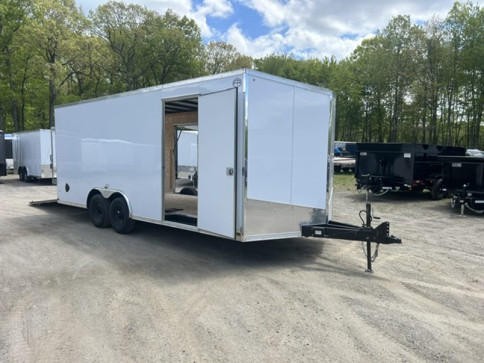 New 2026 US Cargo Car Trailer 8.5X20, 9,990 GVWR, with Escape Door Car Hauler