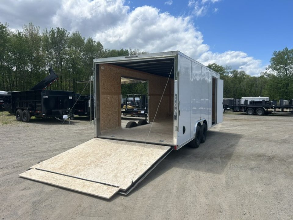 New 2026 US Cargo Car Trailer 8.5X20, 9,990 GVWR, with Escape Door Car Hauler