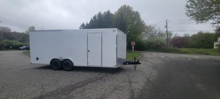 New 2026 US Cargo Car Trailer 8.5X20, 9,990 GVWR, with Escape Door Car Hauler