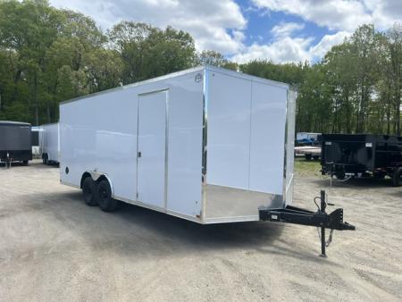 New 2026 US Cargo Car Trailer 8.5X20, 9,990 GVWR, with Escape Door Car Hauler