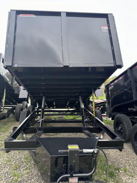 New 2027 BWise 6'9" x 14 Lo Pro Equipment Dump w/ 44" High Fixed Sides
