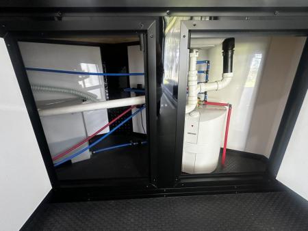 New 2026 Luxe 8.5x24 Bathroom/Racing Trailer- Finished Interior- 7'6" Interior- 7000 Torsion Axles-AWNING- FULL ESCAPE DOOR-E-TRACK Car / Racing Trailer