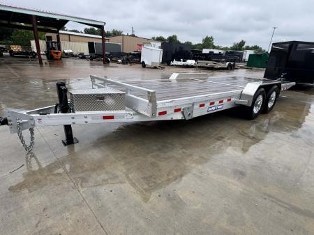 New 2025 Sure-Trac 22' ALUMINUM EQUIPMENT HAULER POWER TILT CAR HAULER Tilt Trailer