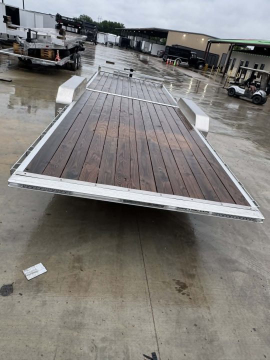 New 2025 Sure-Trac 22' ALUMINUM EQUIPMENT HAULER POWER TILT CAR HAULER Equipment Trailer