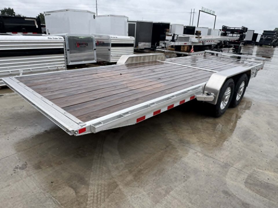 New 2025 Sure-Trac 22' ALUMINUM EQUIPMENT HAULER POWER TILT CAR HAULER Equipment Trailer