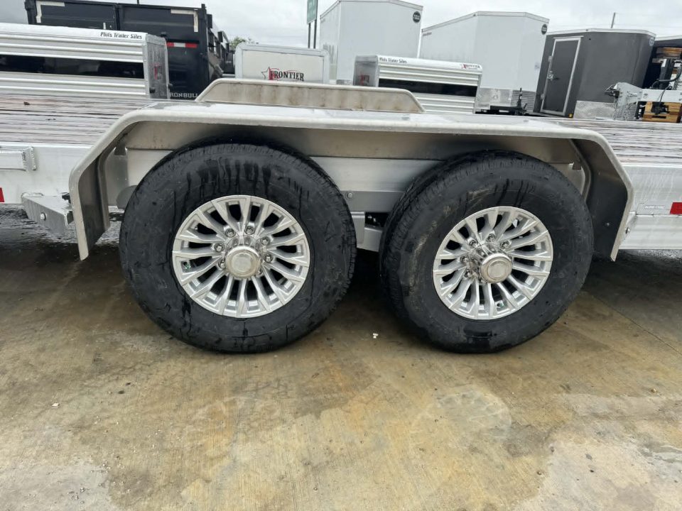 New 2025 Sure-Trac 22' ALUMINUM EQUIPMENT HAULER POWER TILT CAR HAULER Equipment Trailer