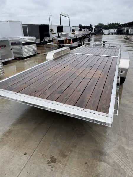 New 2025 Sure-Trac 22' ALUMINUM EQUIPMENT HAULER POWER TILT CAR HAULER Equipment Trailer