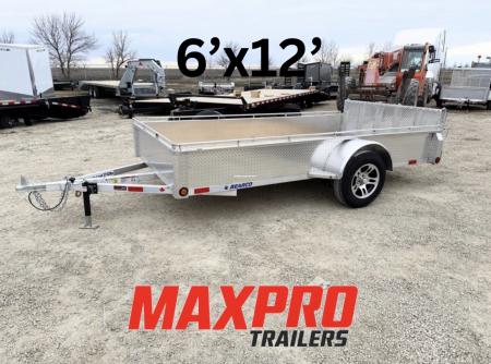 New 2026 BearCo Trailers 6'x12' Aluminum Utility Trailer