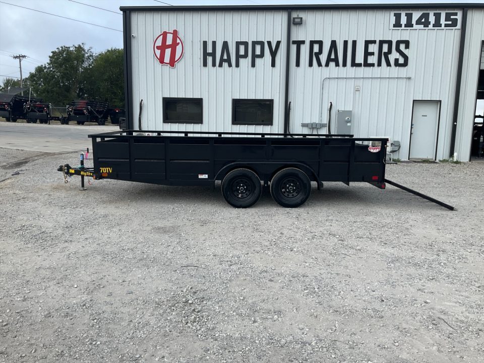 New 2026 Big Tex 83"x16' Tandem Axle Vanguard Trailer – 70TV