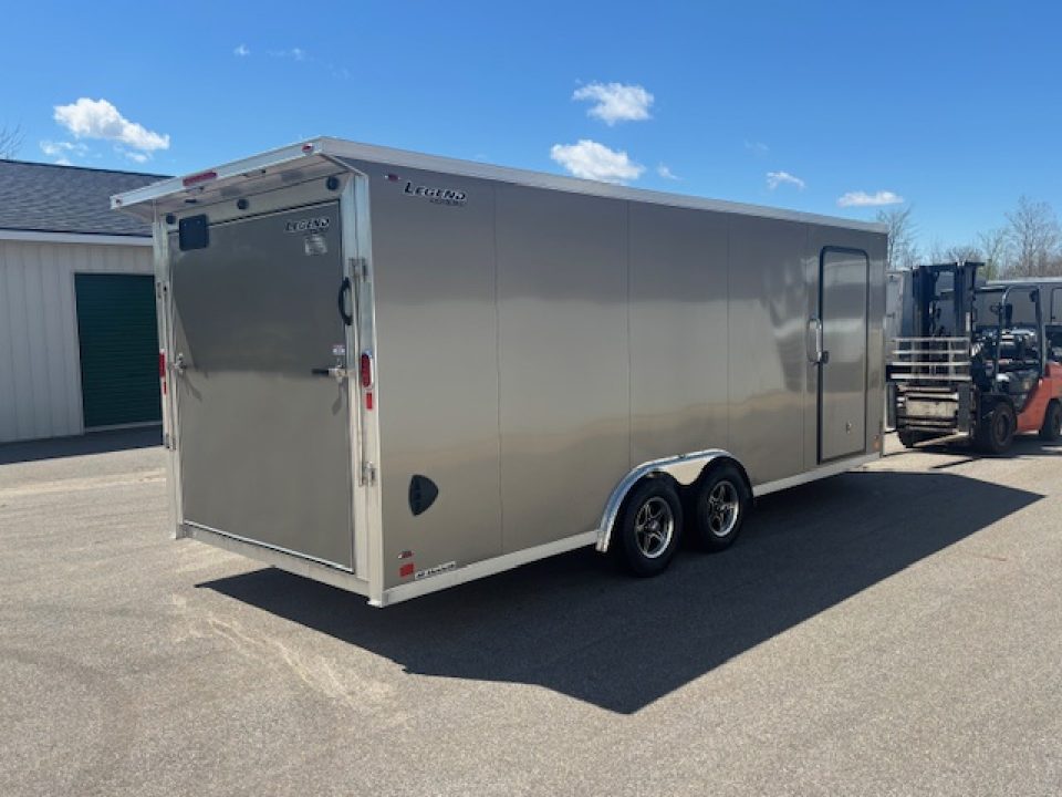 New 2026 Legend Trailers 8X23 FTVTA2 Cargo / Enclosed Trailer Added Height Ramp Door Pkg