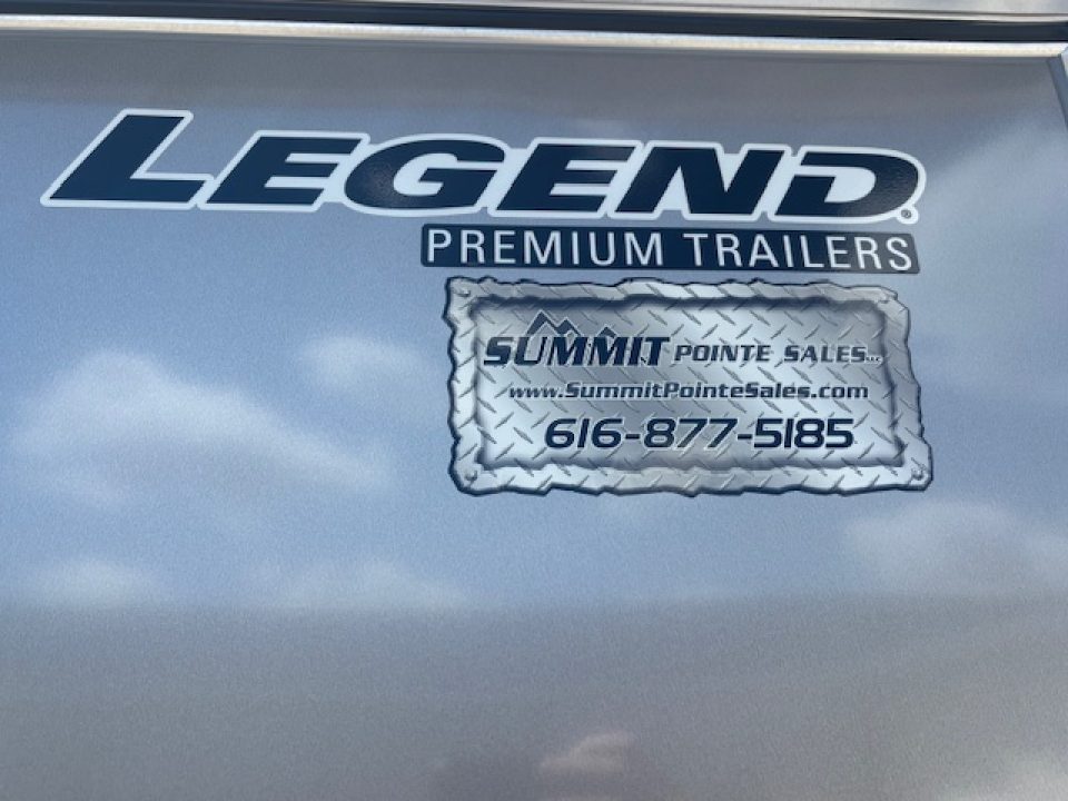 New 2026 Legend Trailers 8X23 FTVTA2 Cargo / Enclosed Trailer Added Height Ramp Door Pkg