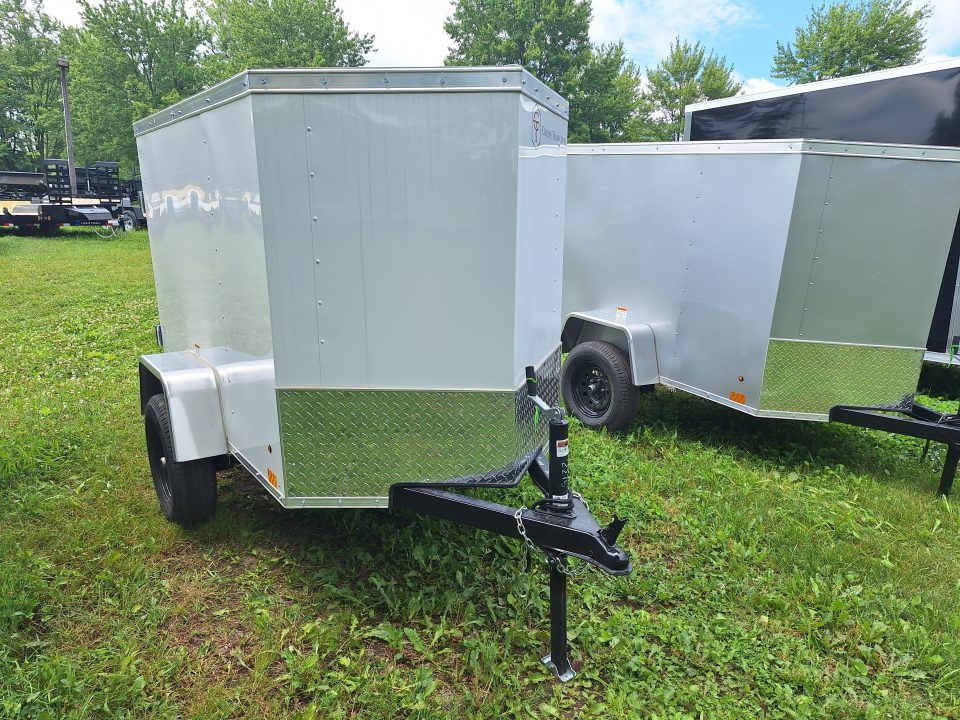 New 2026 Cross 4 x 6 Trailers Cargo / Enclosed Trailer Barn Door