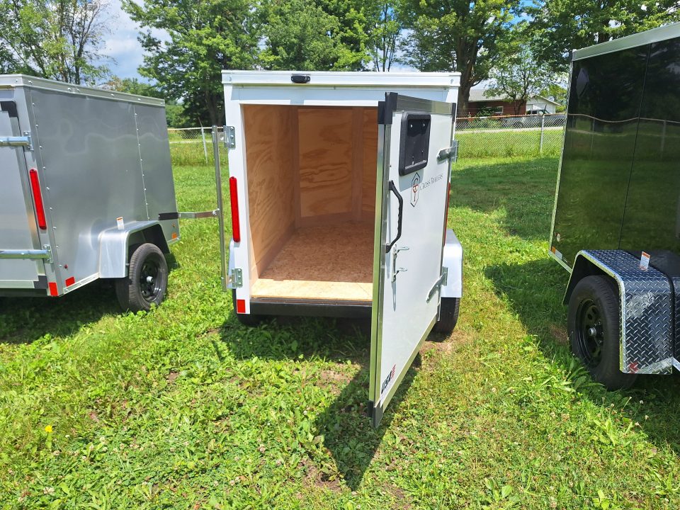 New 2026 Cross 4 x 6 Trailers Cargo / Enclosed Trailer Barn Door