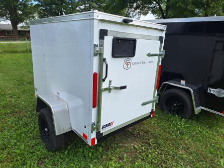 New 2026 Cross 4 x 6 Trailers Cargo / Enclosed Trailer Barn Door