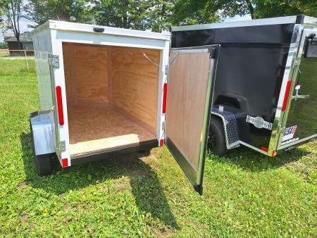New 2026 Cross 4 x 6 Trailers Cargo / Enclosed Trailer Barn Door